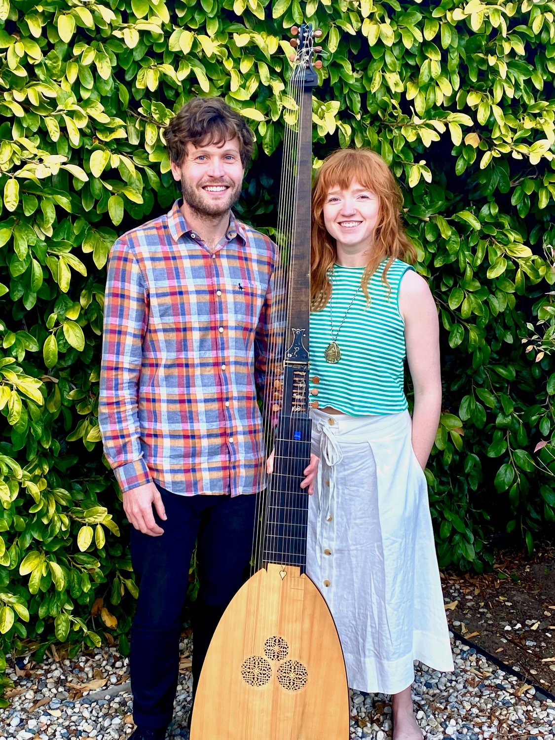 The Gillespie-Morton Duo will perform a free outdoor concert, “Disordering the Attic,” on Saturday, June 19.